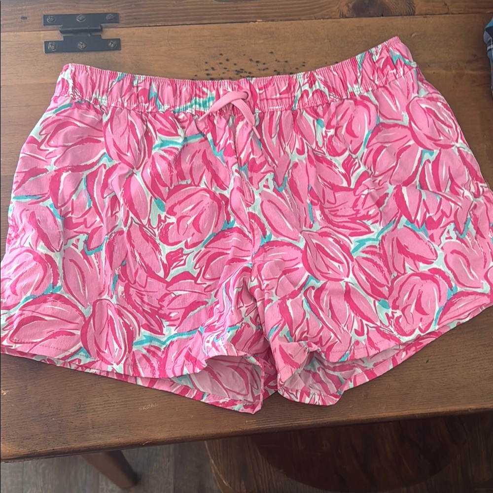 Lauren James Pink Floral Patterned Shorts